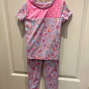 Matt Jean tea party cupcake pajamas